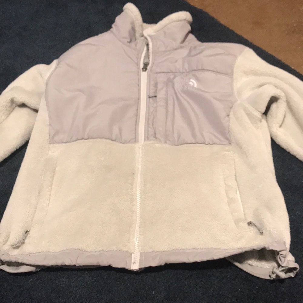 Gray north face jacket